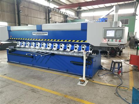 What Is CNC V Grooving Machine 